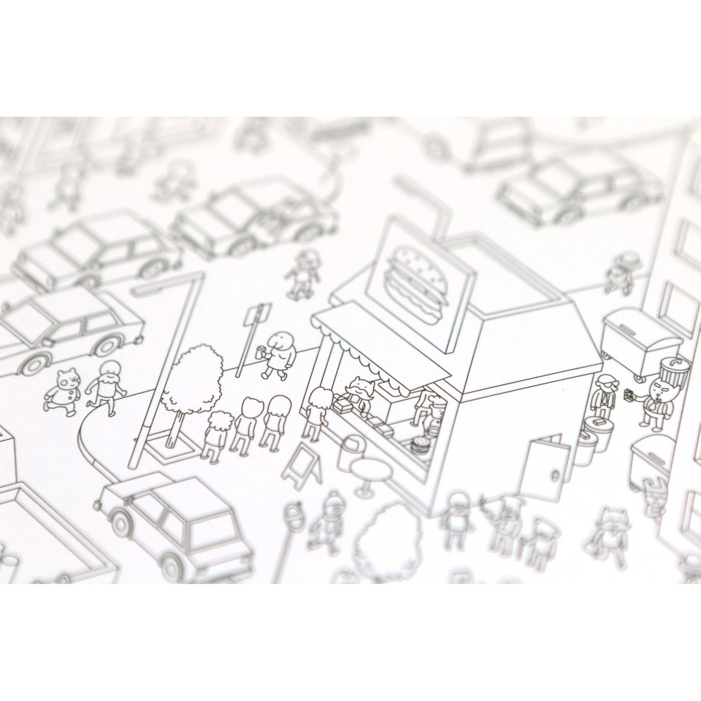 Jeux de gobelin blanc micromacro: Crime City