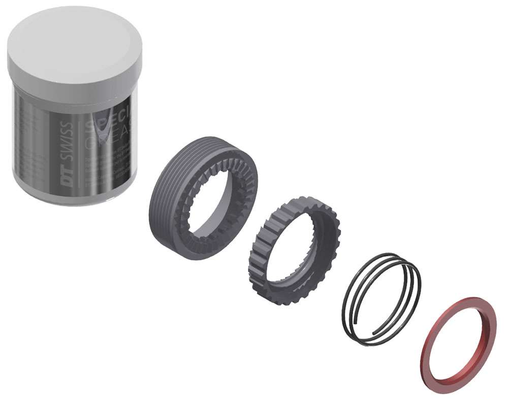 Kit de mise à niveau de service Dt Swiss super léger pour moyeux exp à cliquet étoile