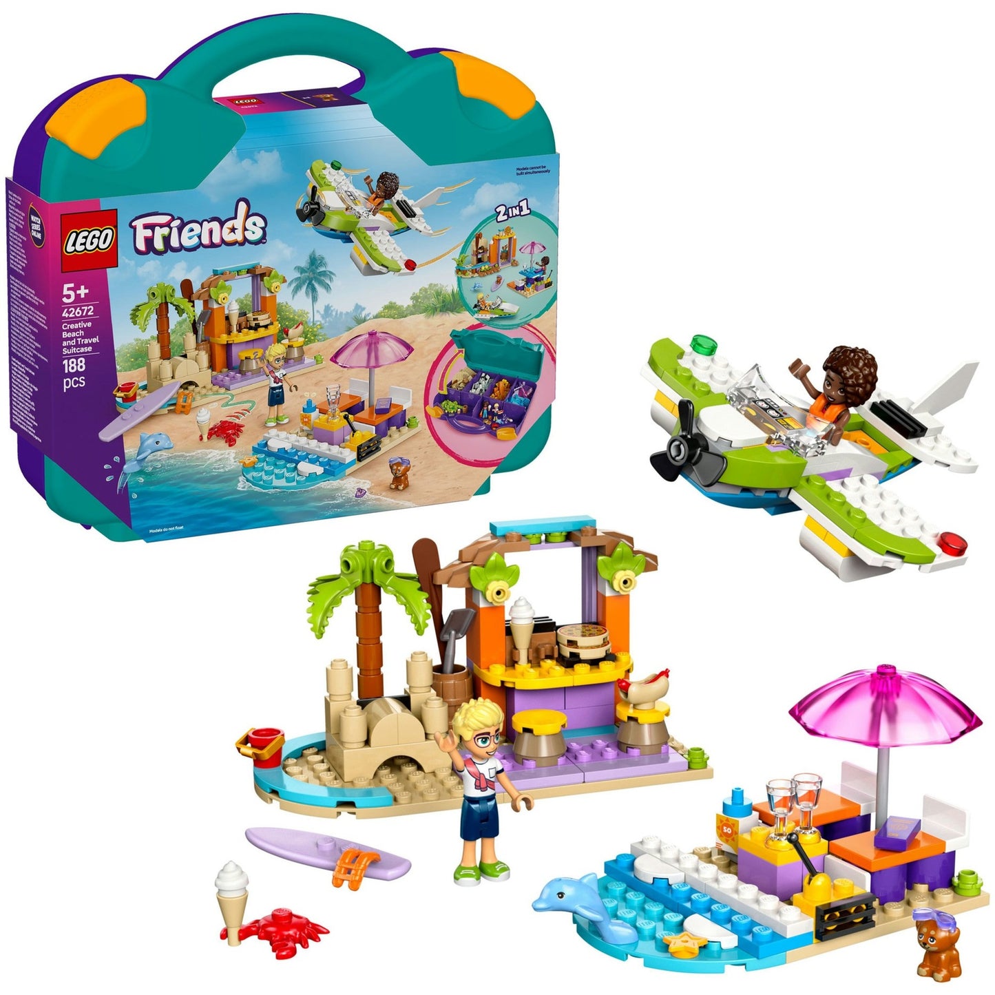 LEGO LEGO Friends 42672 Creative Beach Suitcase