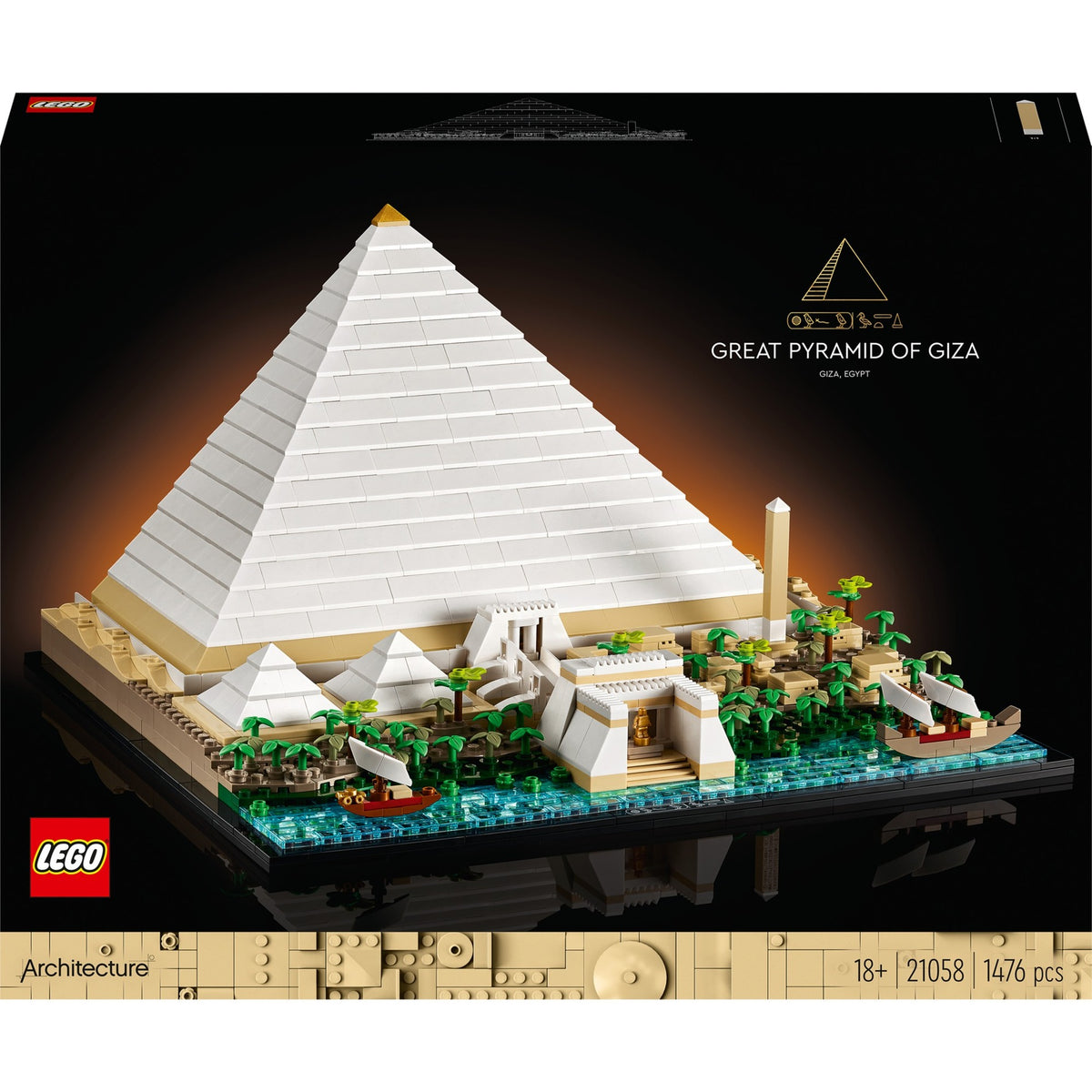 LEGO LEGO Architecture 21058 Grande pyramide de Gizeh