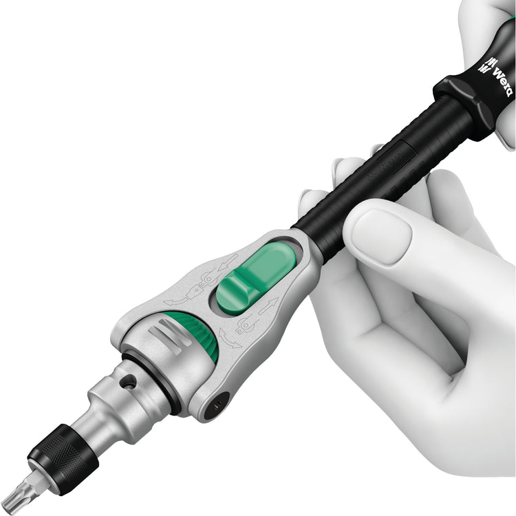WERA 8100 SC 6 Zyklop Speed ​​Rattels Set, 1 2 Drive