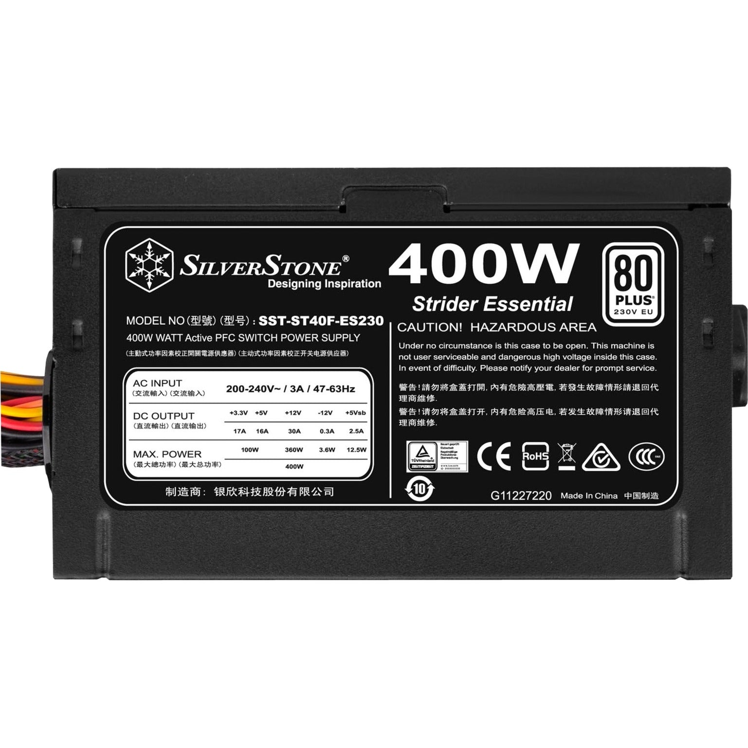 Silverstone Strider Essential ST40F-ES230
