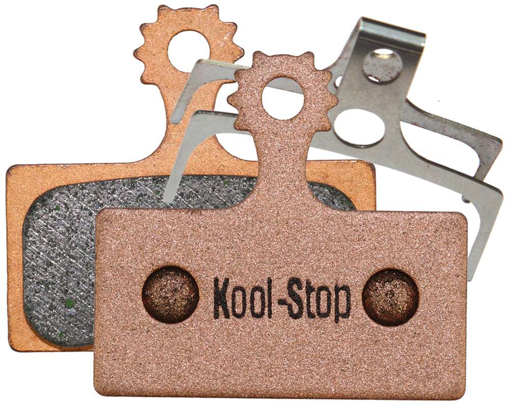 Koolstop - disque de plaquette de frein shimano xtr m985 fritté