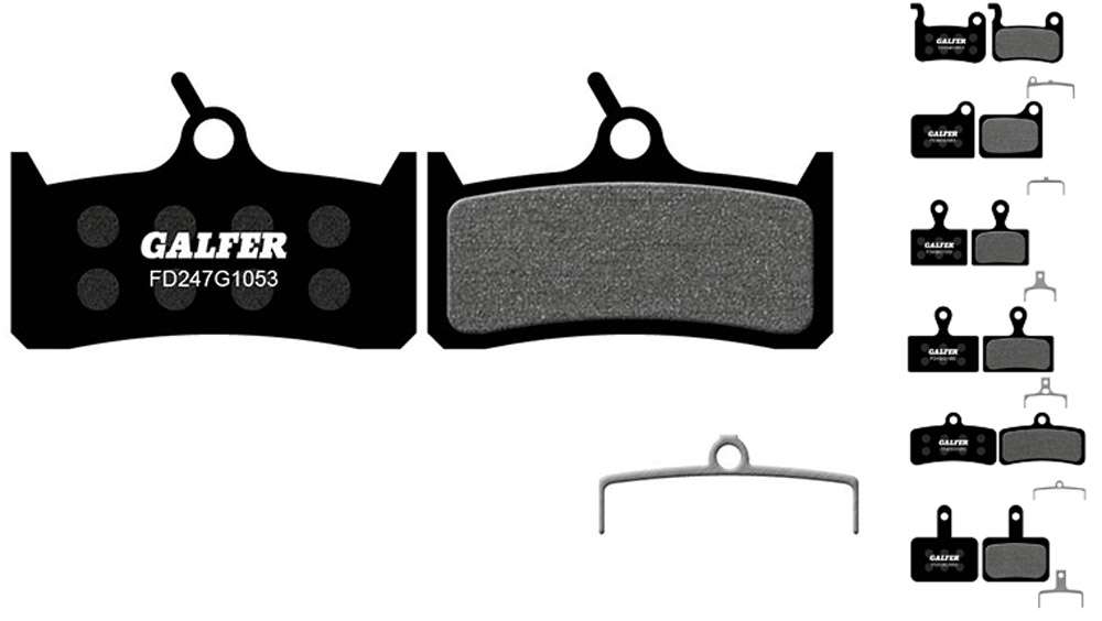 Plaquettes de disque standard pour vélo Galfer pour Shimano