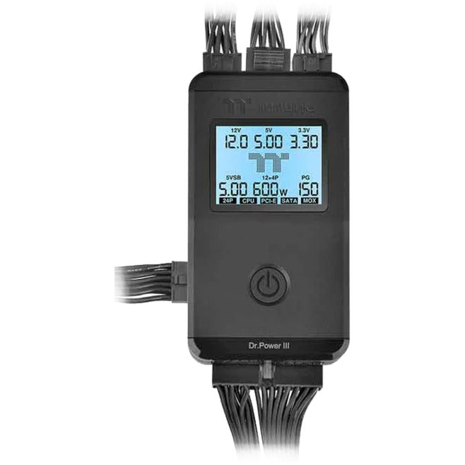 Appareil de mesure Thermaltake Dr. Power III (noir)
