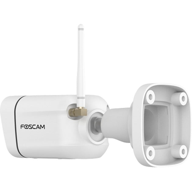 Foscam v5p, caméra wifi bi-bande 3k 5mp avec alarme sonore et lumineuse (blanc)