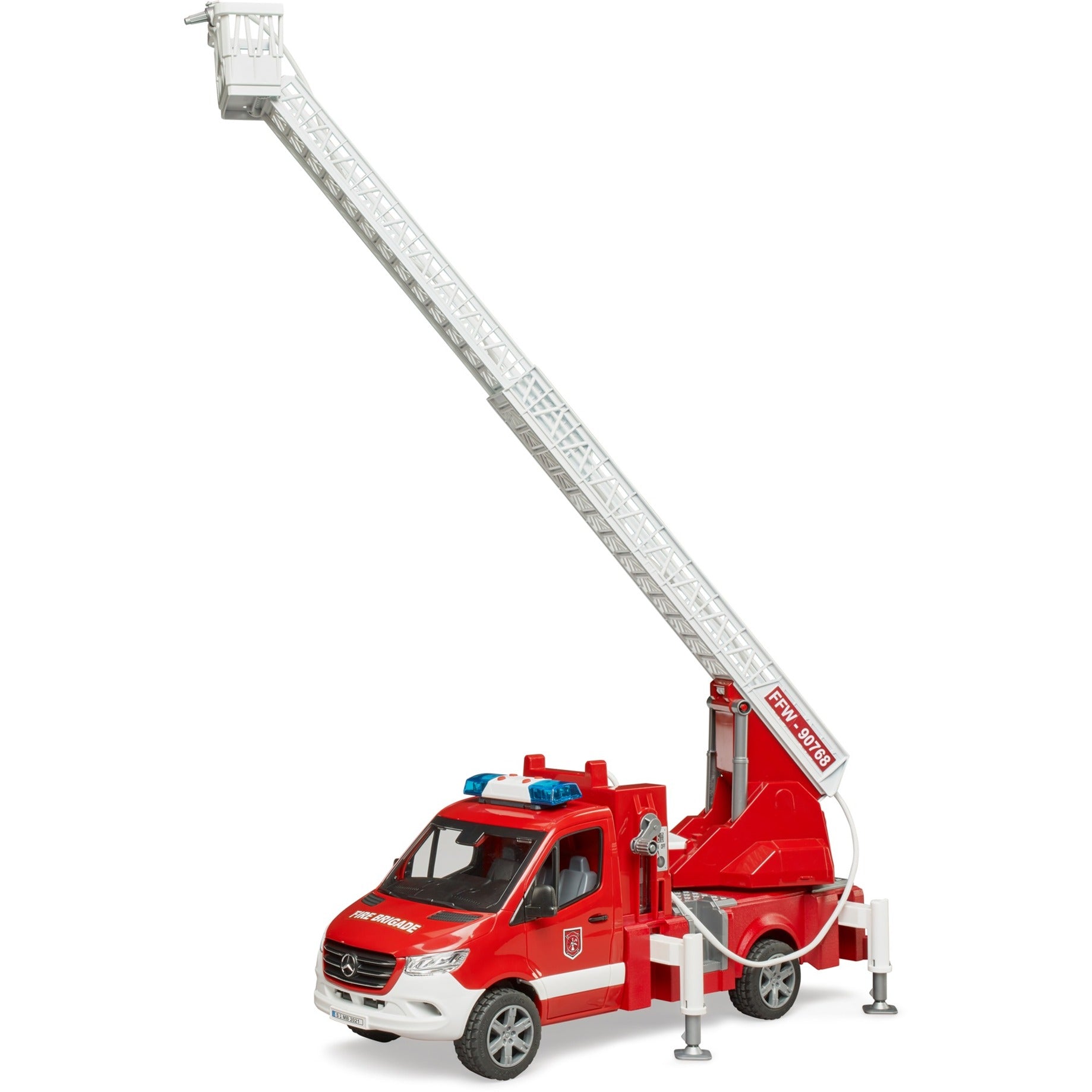 Camion de pompiers Bruder MB Sprinter avec lumière et son