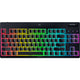 Clavier de jeu mécanique RVB discret Razer blackwidow v4 (noir, disposition américaine (qwerty), jaune discret, 80 % (tkl))