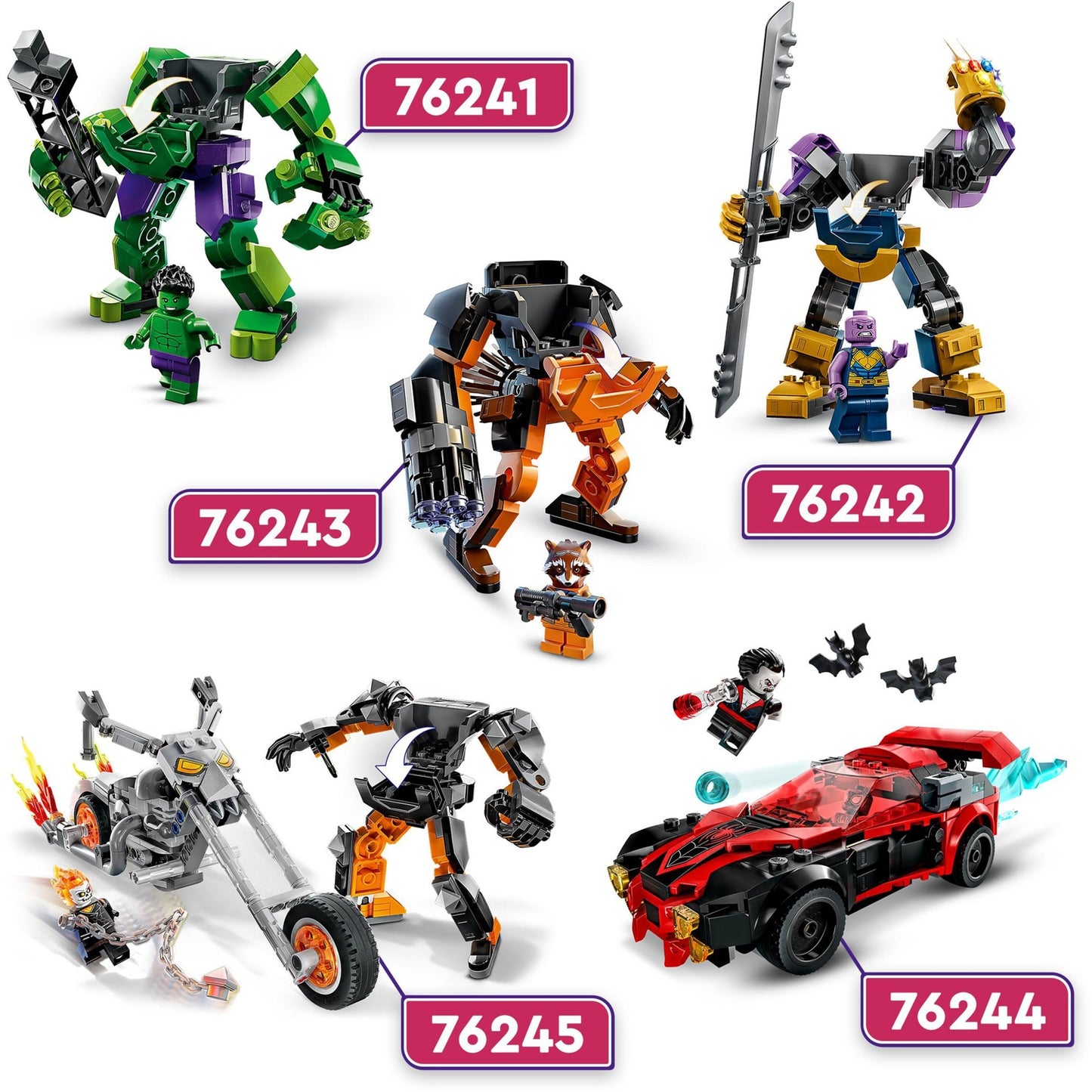 Lego Lego Avengers 76243 Rocket MechanPantsser