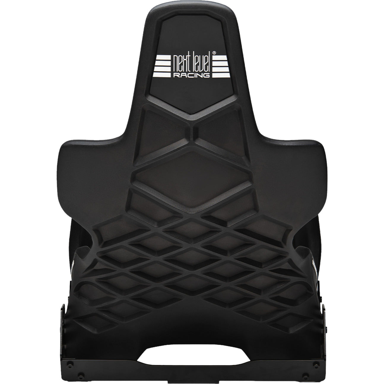 Chaise de jeu à siège de formule élite de course de niveau supérieur (noir)