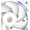 Nzxt f120x ventilateur de boîtier rgb (blanc, 120 x 120 x 30 mm, pwm)