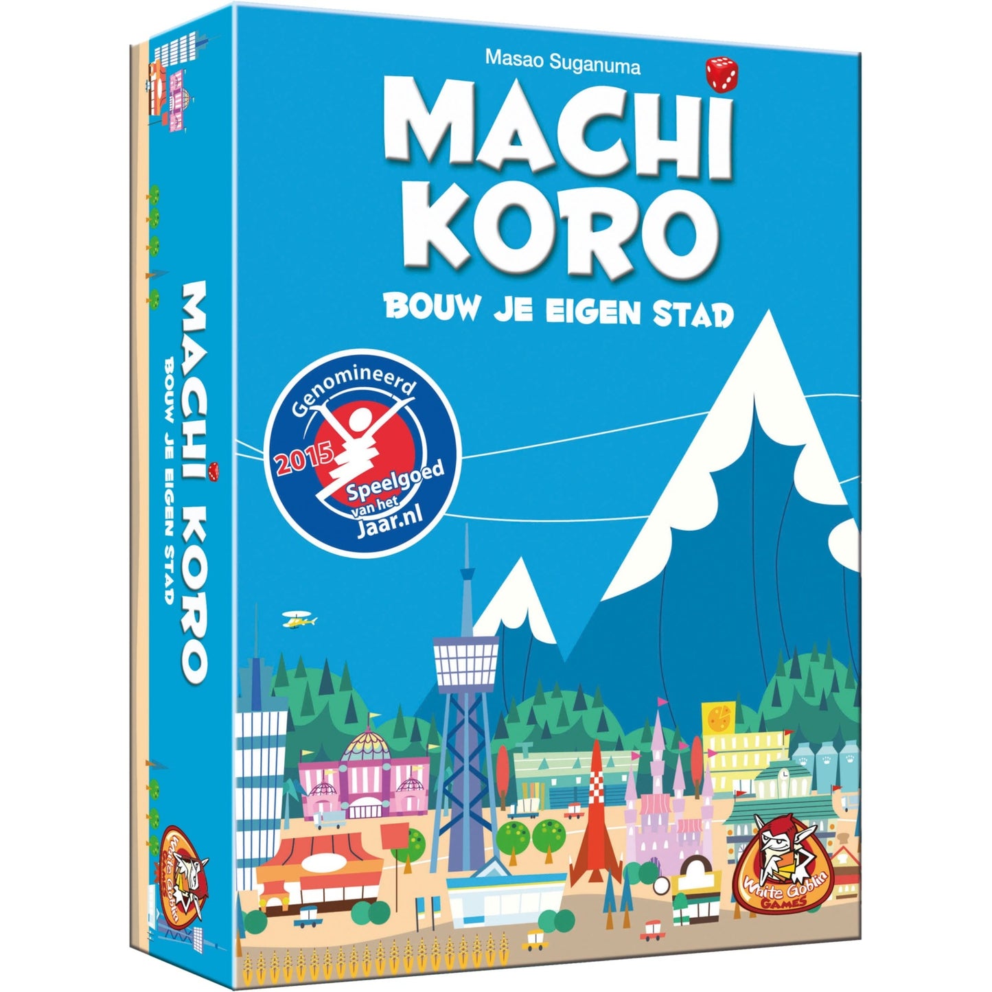 Jeux de gobelin blancs machi koro gip de dés