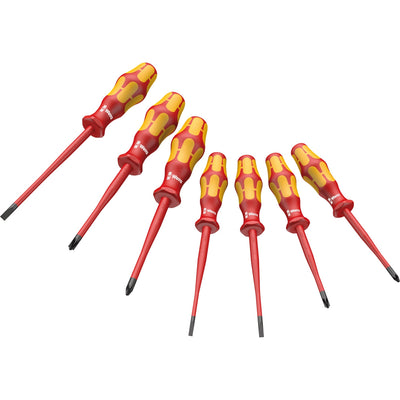 WERA 160 ISS 7 SET des tournevis Kraftform Plus Series