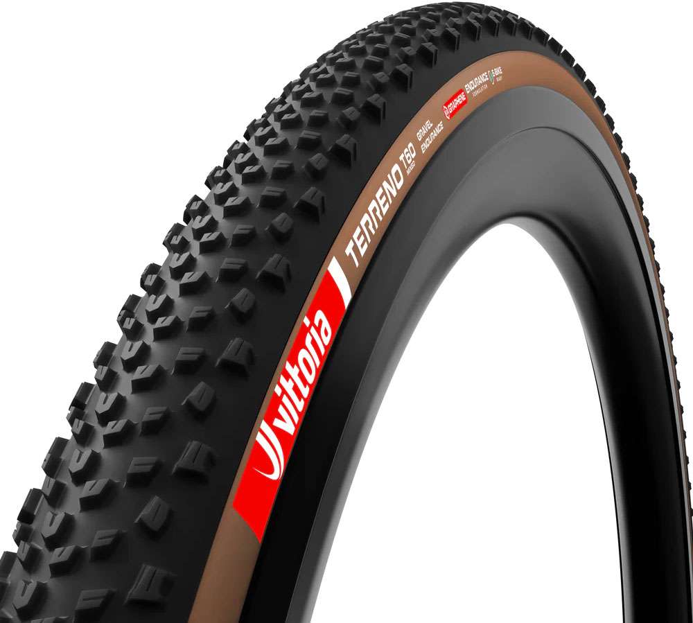 Pneu souple Vittoria terreno t60 mixte 28 gravier endurance tlr e-25