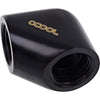 Connexion de connecteur en L eiszapfen Alphacool (noir)