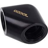Connexion de connecteur en L eiszapfen Alphacool (noir) - afbeelding 1