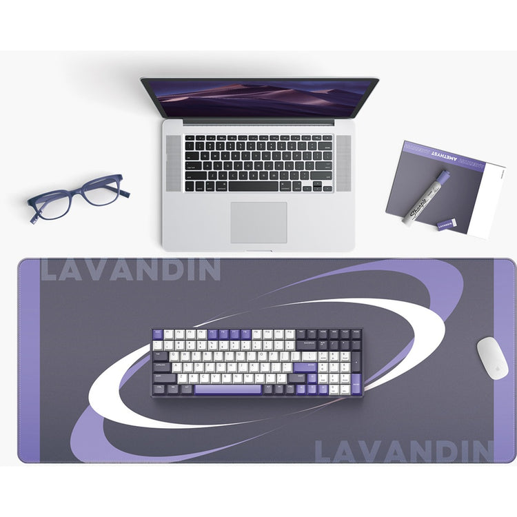 IQUnix F97 Clavier mécanique sans fil Lavandin