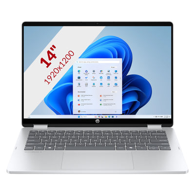 Ordinateur portable Hp omnibook 5 flip 2-en-1 14-fp0255ndx 14 (argent | core 5 120u | graphiques intel | 16 go | SSD 512 go | tactile)