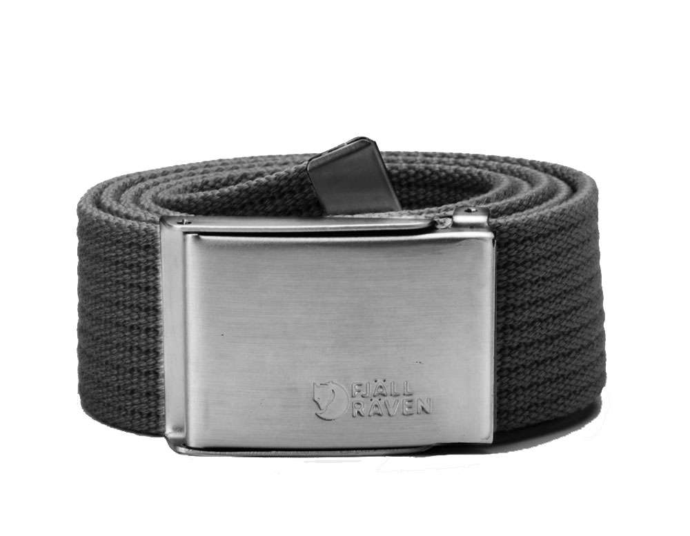Ceinture en toile Fjällräven gris foncé