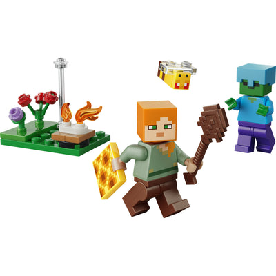 Lego minecraft 30732 Alex et la bataille au feu de camp