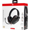 Casque stéréo filaire Powera pour casque de jeu supra-auriculaire Nintendo Switch 2 (noir rouge, Nintendo Switch 2, Nintendo Switch – modèle OLED, Nintendo Switch, Nintendo Switch Lite)