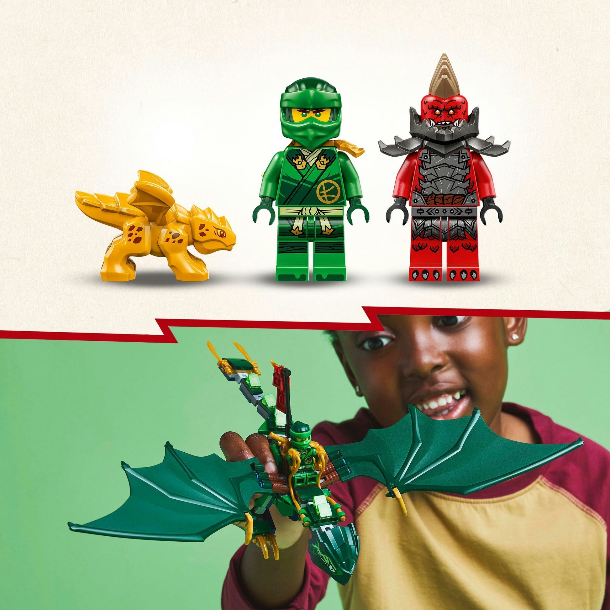 Lego Lego Ninjago 71829 Lloyds Green Forest Dragon