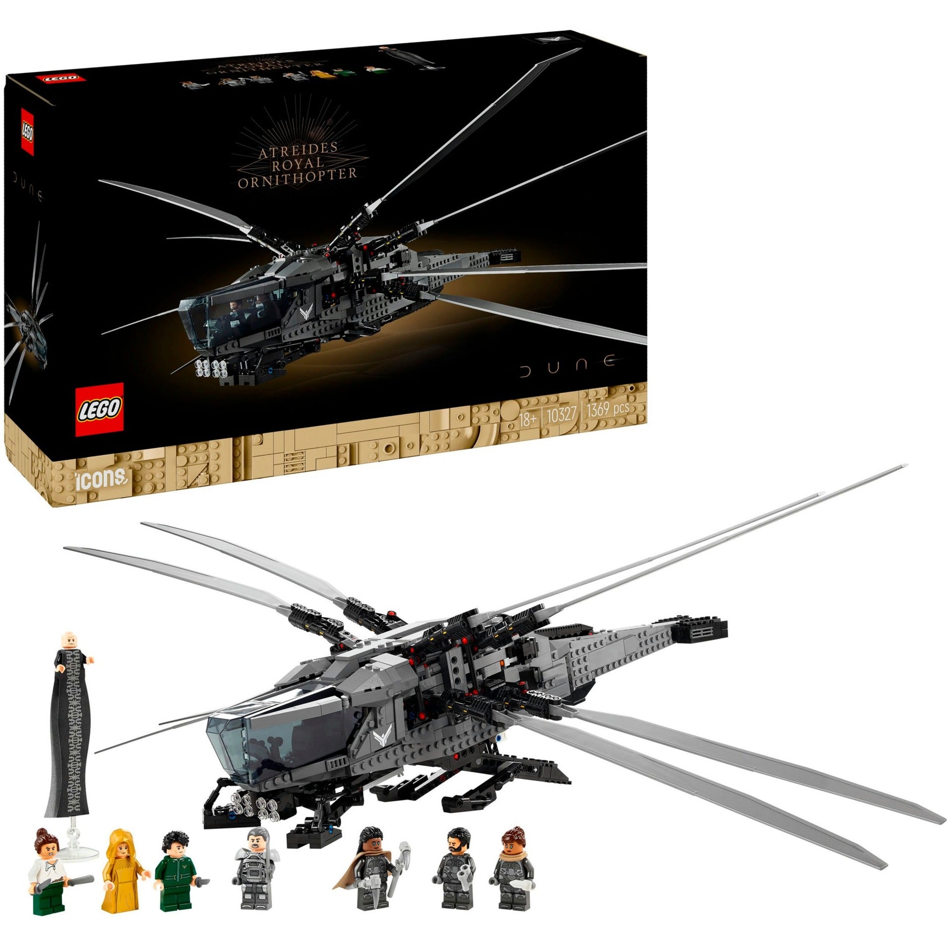 Icônes LEGO LEGO 10327 Dune Atreides Ornithopter