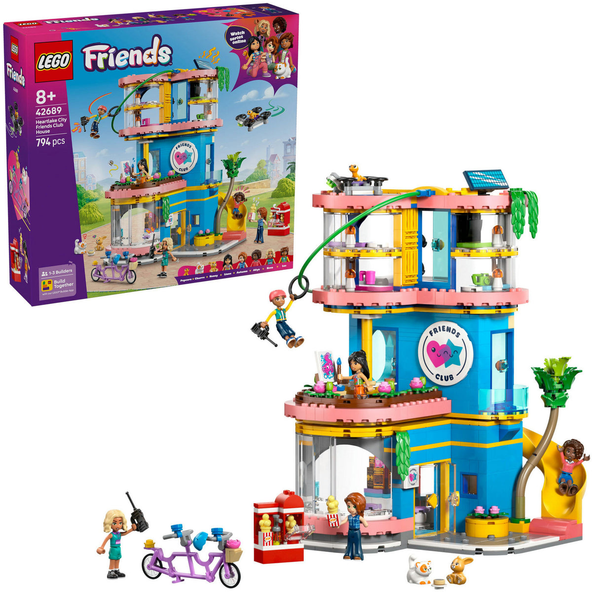 LEGO Friends 42689 Le club-house de Heartlake City