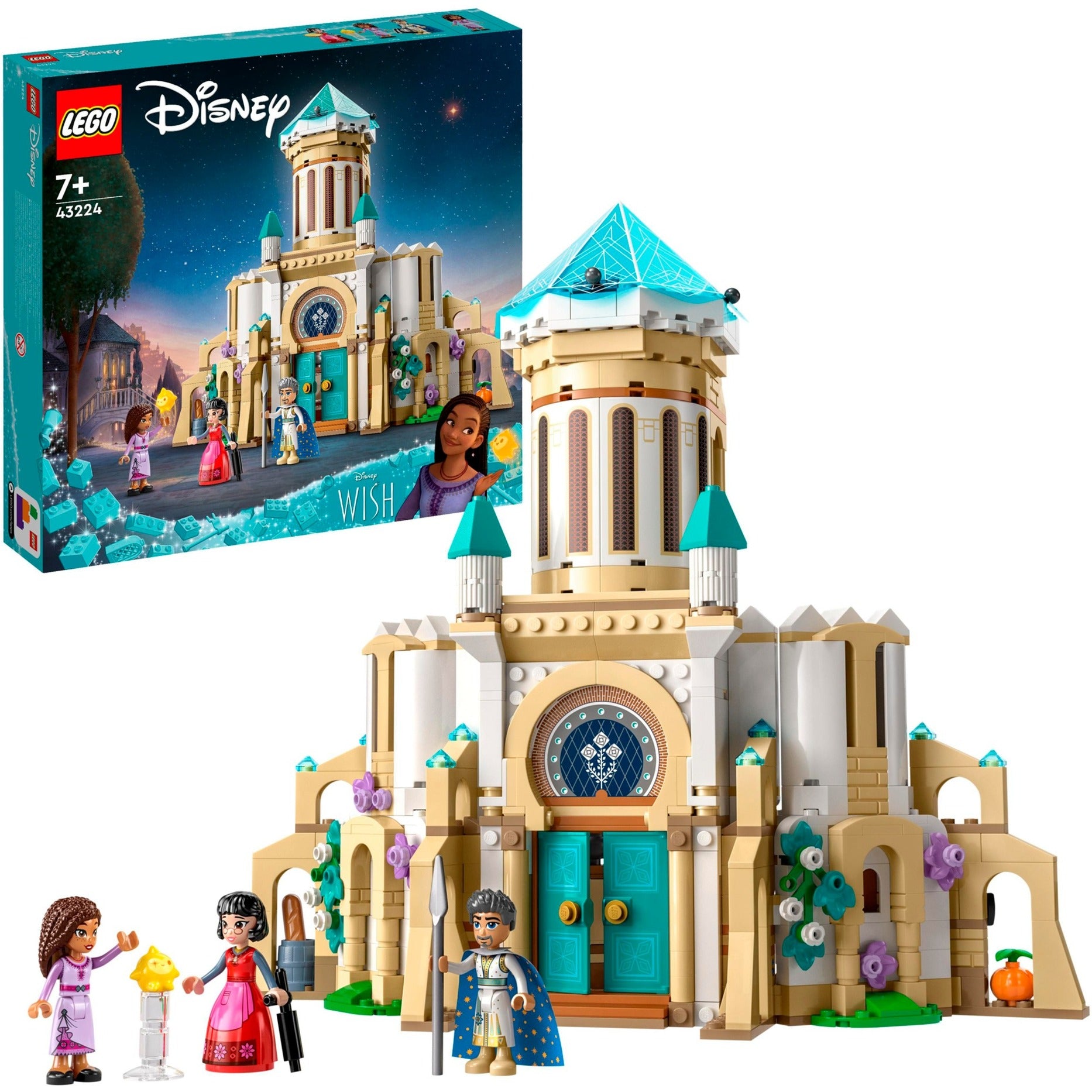 Lego Disney - Jouet de construction Le Château du Roi Magnifico (43224)