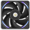 Nzxt f120x ventilateur de boîtier rgb (noir, 120 x 120 x 30 mm, pwm)