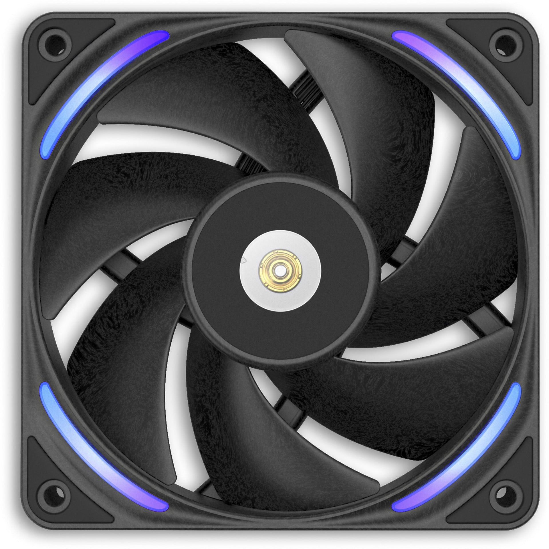 Nzxt f120x ventilateur de boîtier rgb (noir, 120 x 120 x 30 mm, pwm)