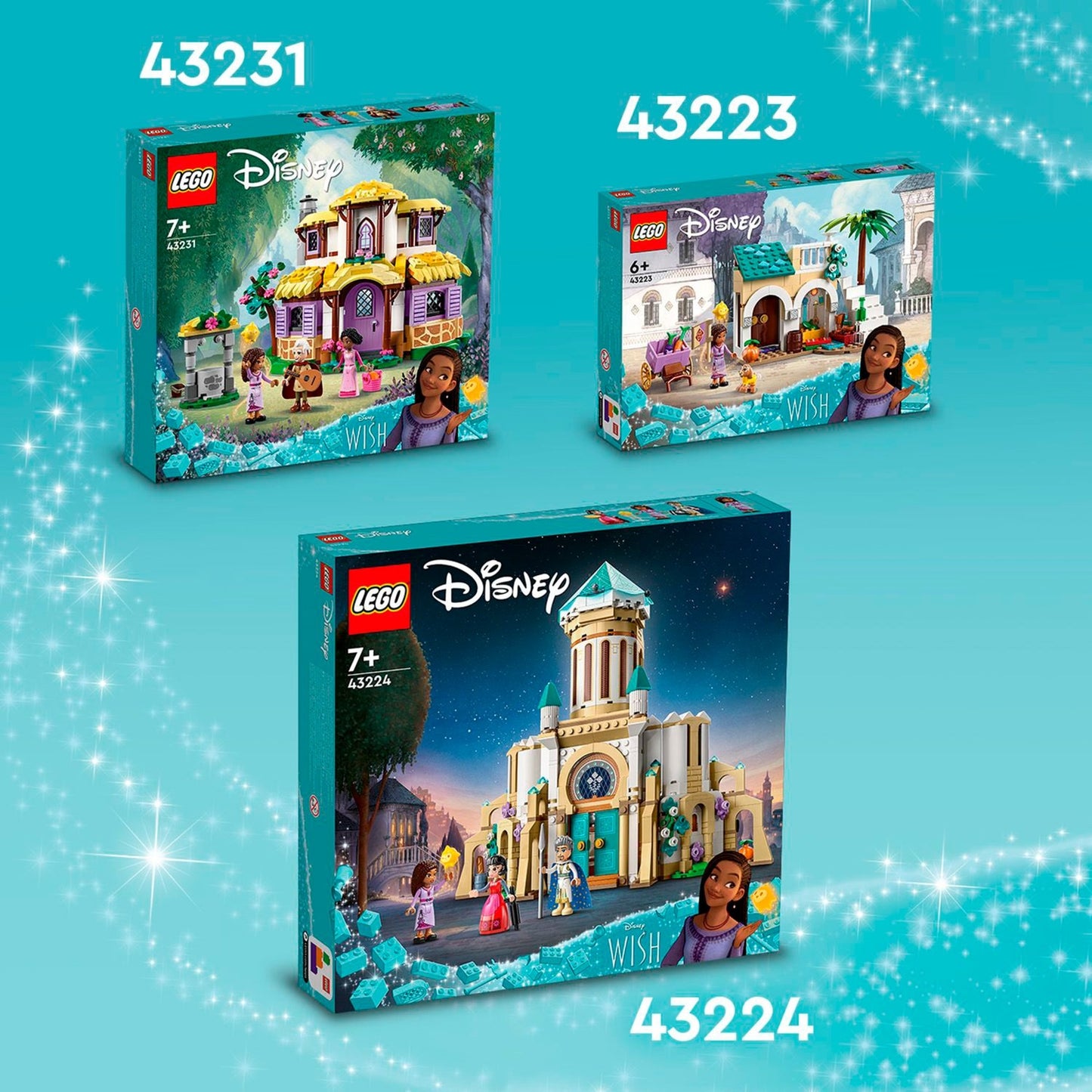 Lego Disney - Jouet de construction La maison d'Asha (43231)
