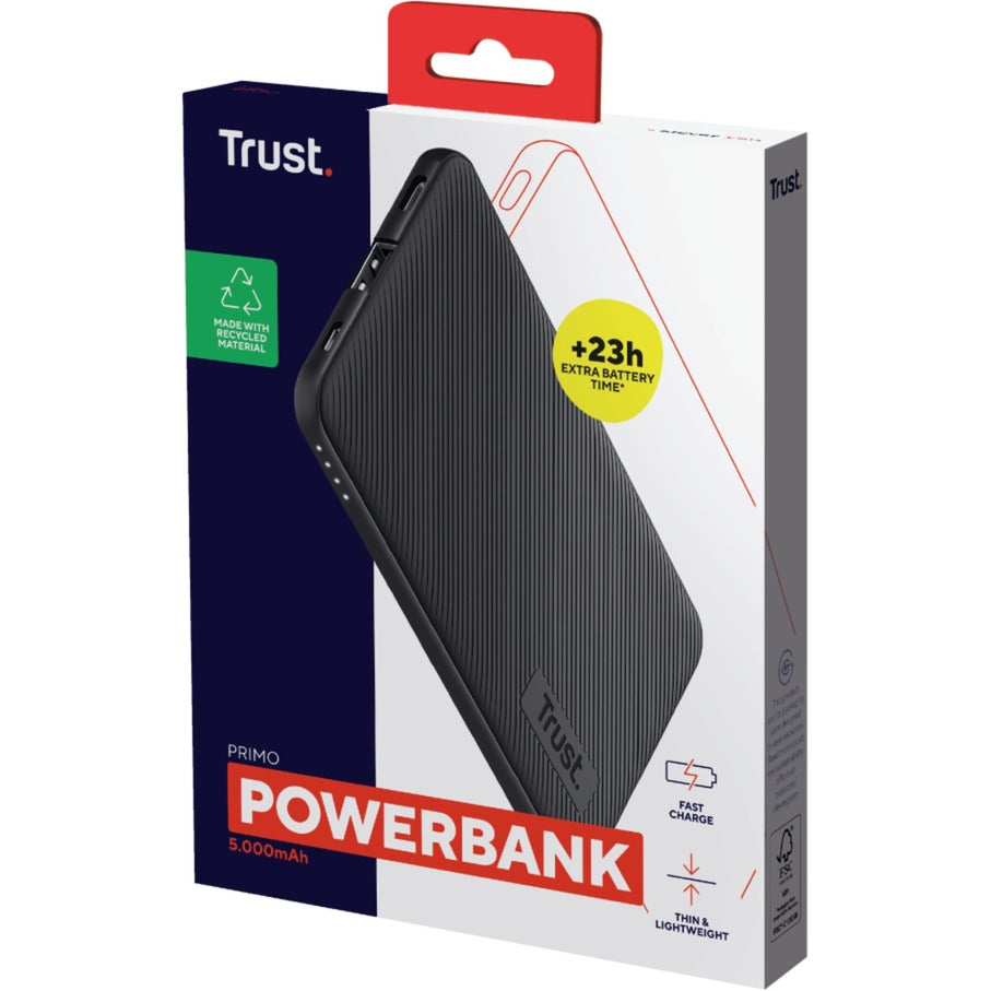 Trust primo 5 000 mah eco powerbank