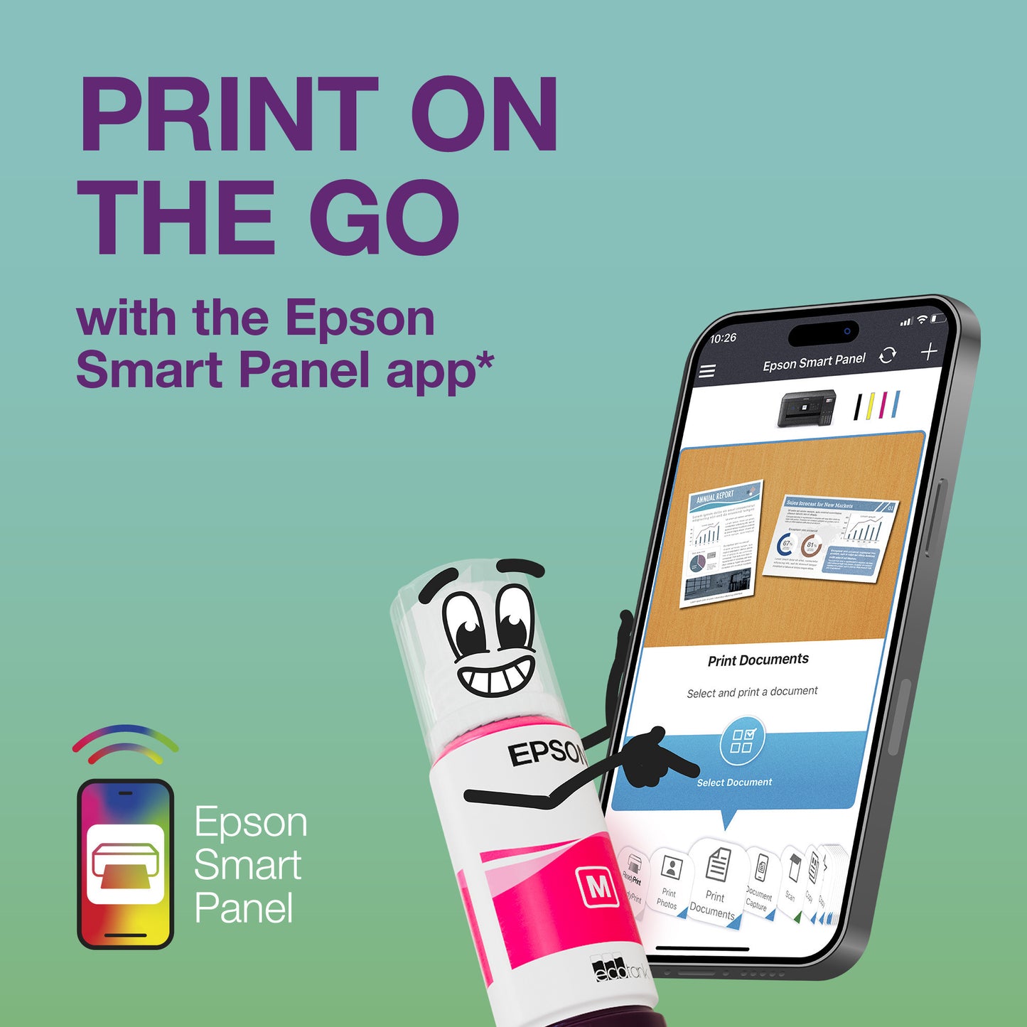 Epson Ecotank ET-2870 A4 Imprimante Wi-Fi multifonctionnelle