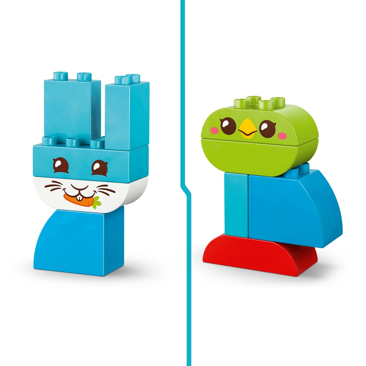 Lego 10477 duplo animaux créatifs 3 en 1 | 2 pièces