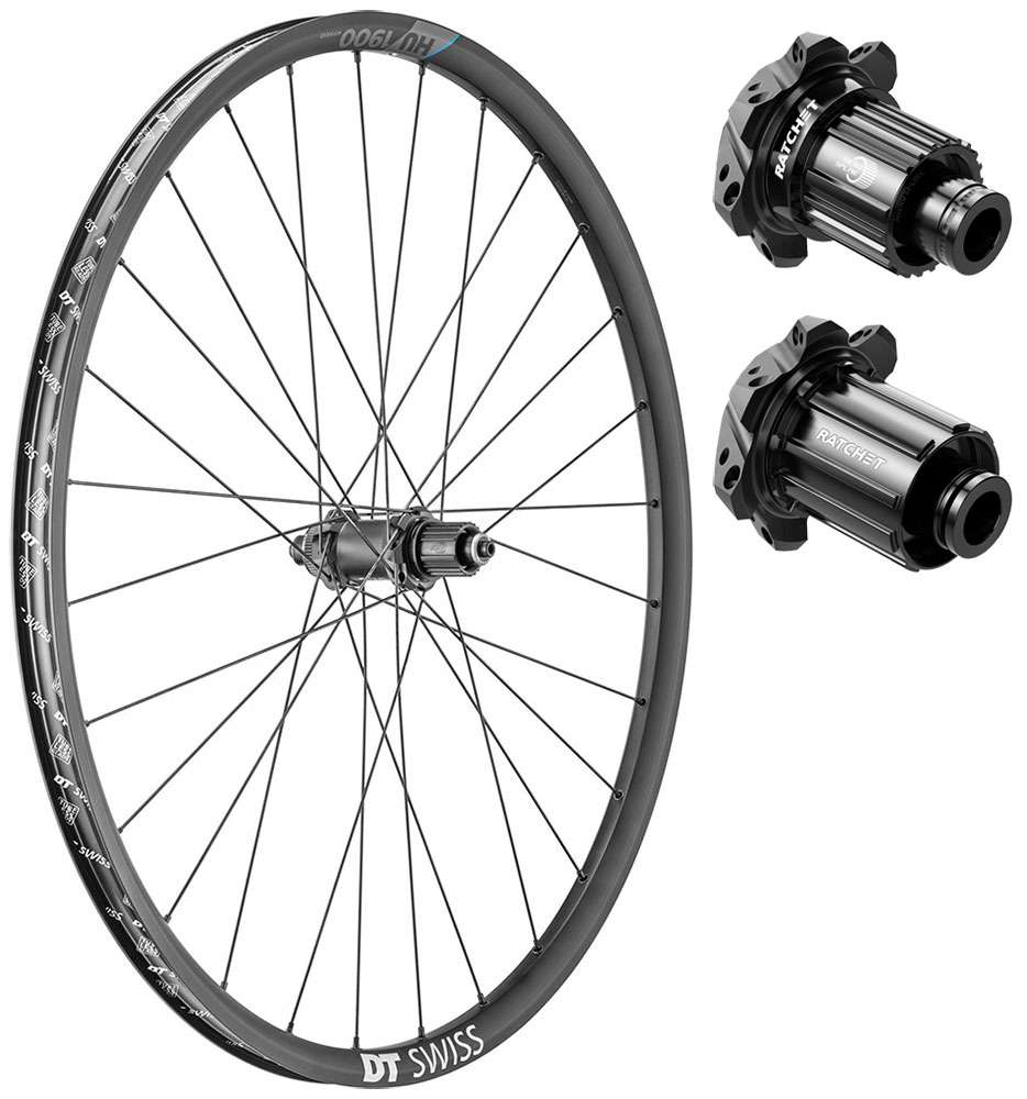 Roue arrière Dt swiss hu 1900 spline® 29 25mm cl