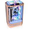 Thermaltake the tower 300 - boîtier mini tour pêche fuzz (pêche | 3x USB-A | verre trempé)