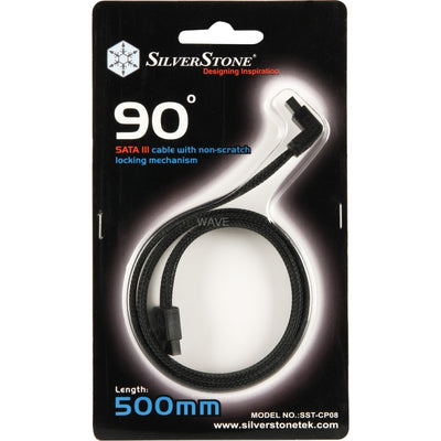 Câble Silverstone Sata III 50 cm