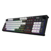Hator skyfall pro sans fil, clavier de jeu (noir, disposition américaine, hator aurum vanille silencieux, RVB, pbt double-shot, échange à chaud, bluetooth usb-c 2,4 GHz)