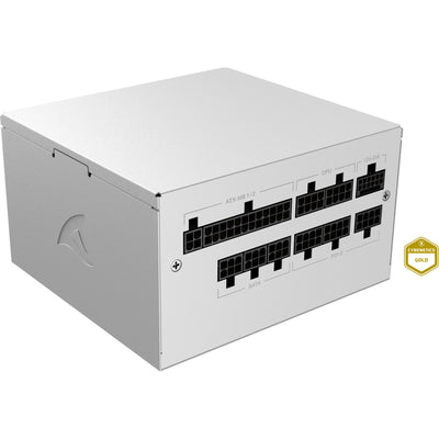 Alimentation modulaire Sharkoon rebel p20 gen2 de 850 watts (blanc, 1x 12v-2x6, 3x pcie)