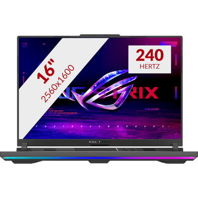 Ordinateur portable de jeu Asus rog strix g16 g614fr-s5213w (ryzen 9 9955hx | rtx 5070 ti | 32 Go | SSD 1 To)