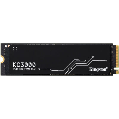 SSD Kingston KC3000 2 To (noir, SkC3000S 2048G, PCIe 4.0 NVMe, M.2 2280)
