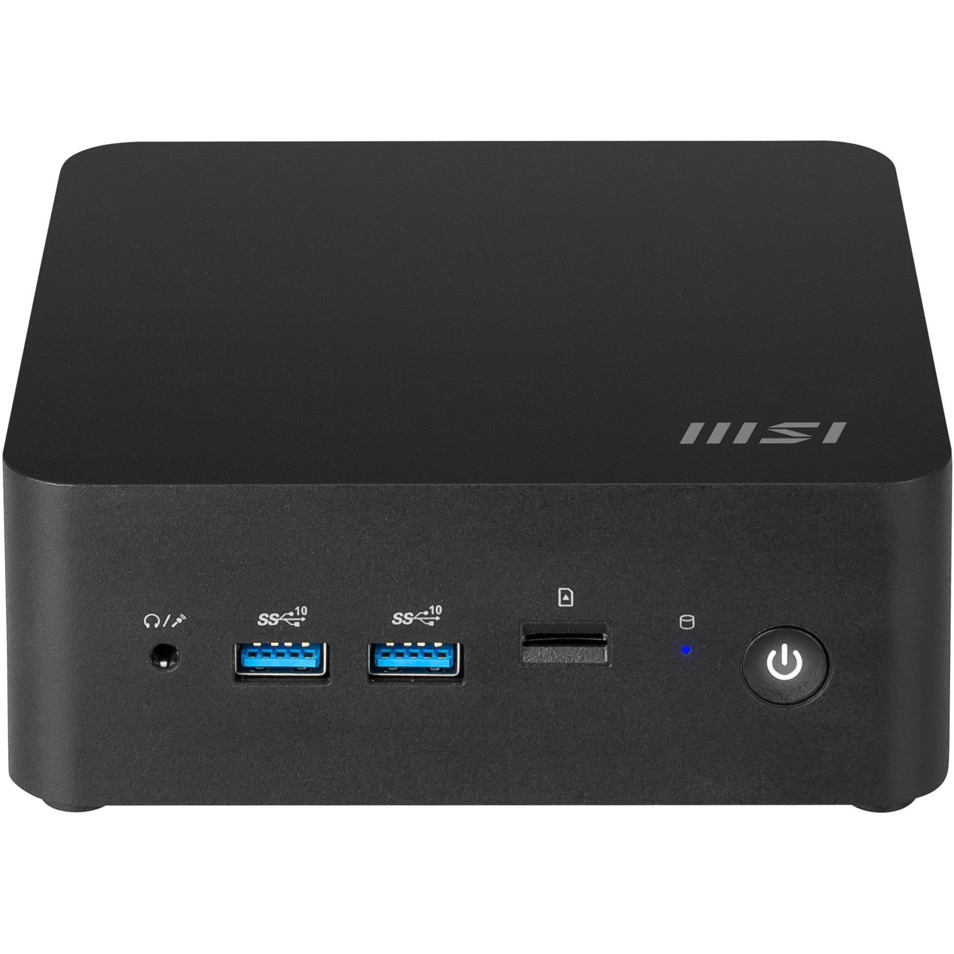 Msi cubi nuc 1mg-001eu mini PC (noir | core 7 150u | graphiques Intel | 16 Go | SSD 1 To | epeat silver enregistré)