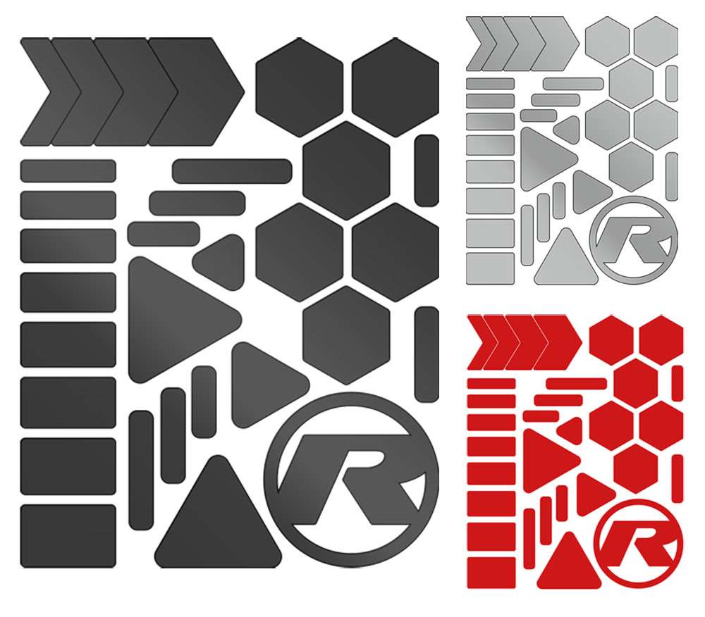 Rie:sel design re:flex city - autocollants réfléchissants