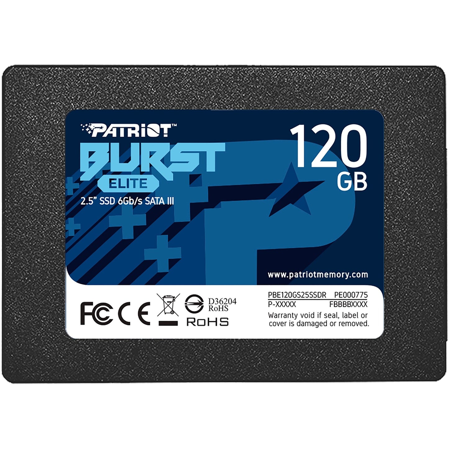 Patriot éclate 120 Go