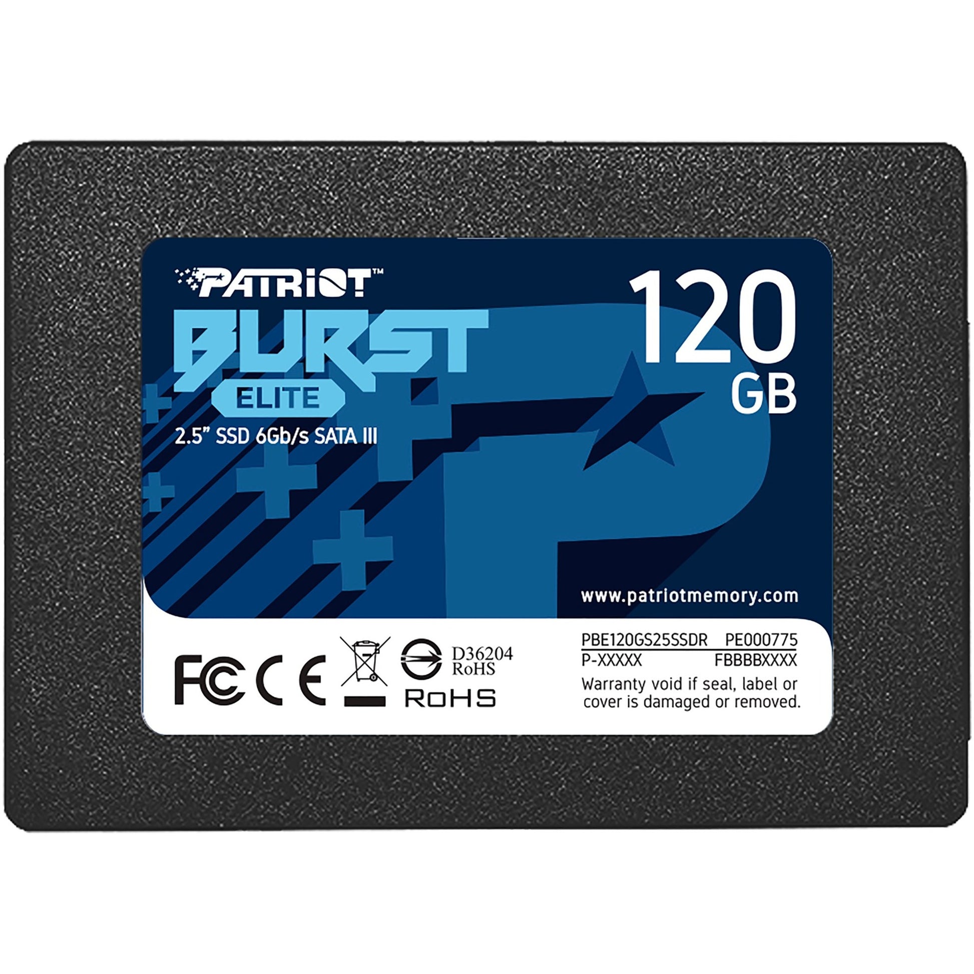 Patriot éclate 120 Go