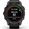 Garmin fenix® 7 pro - édition saphir solaire 47 mm - montre intelligente multisport GPS
