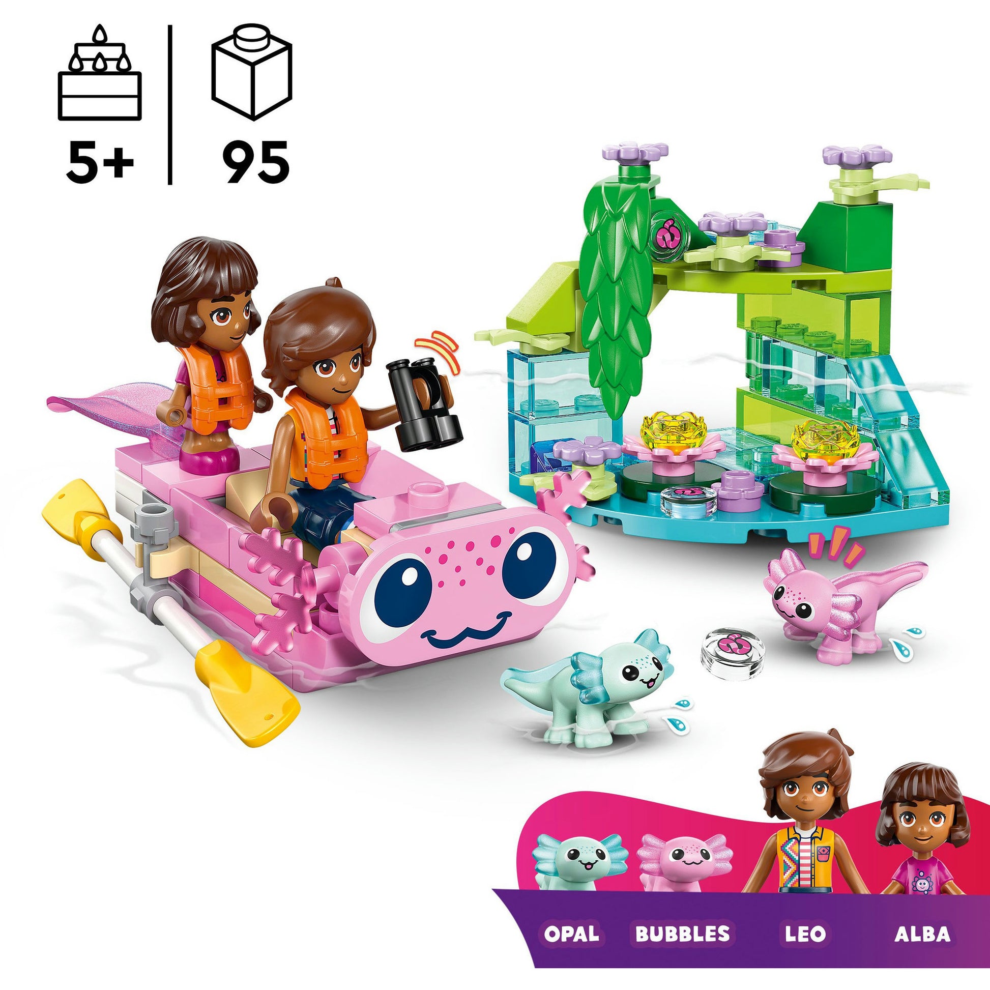 LEGO Friends 42681 L'aventure Axolotl | 2 pièces