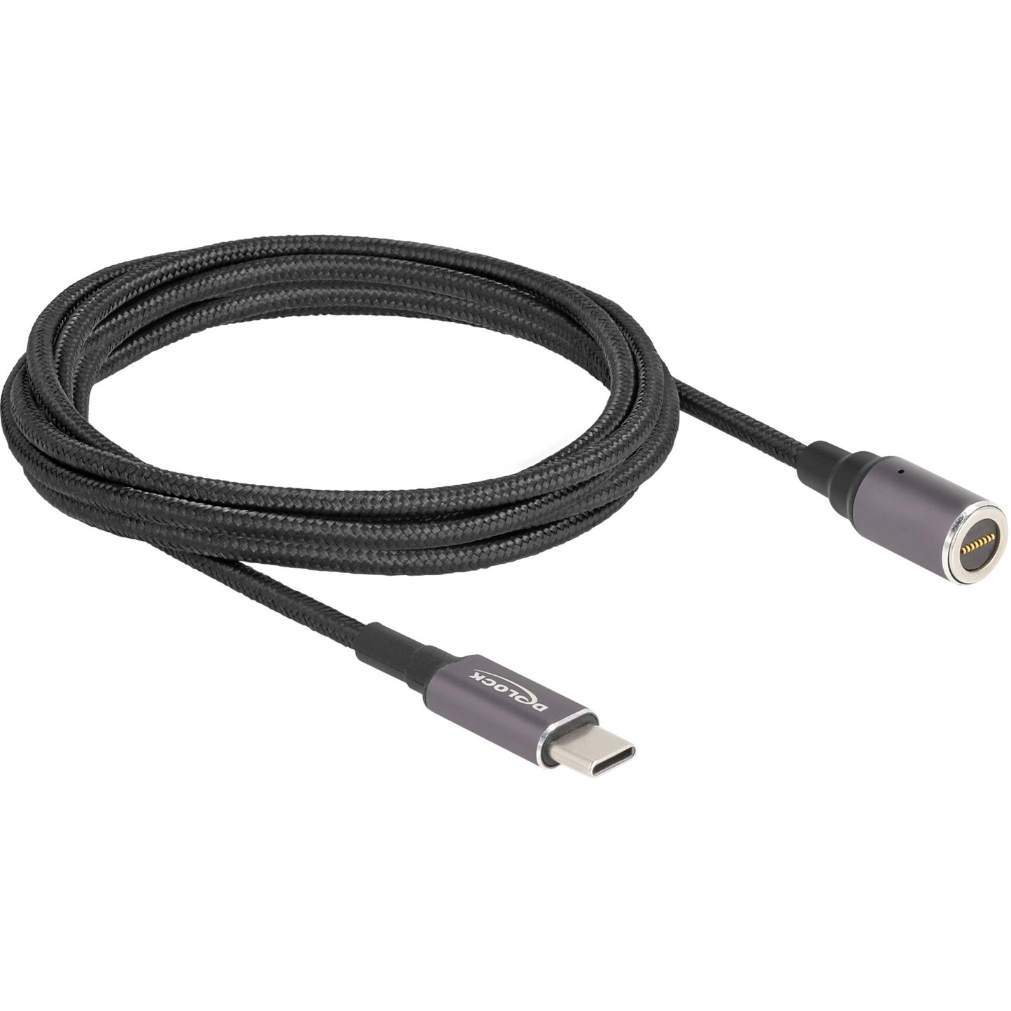 Câble de charge d'ordinateur portable Dellock USB Type-C mâle à magnétique