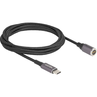 Câble de charge d'ordinateur portable Dellock USB Type-C mâle à magnétique